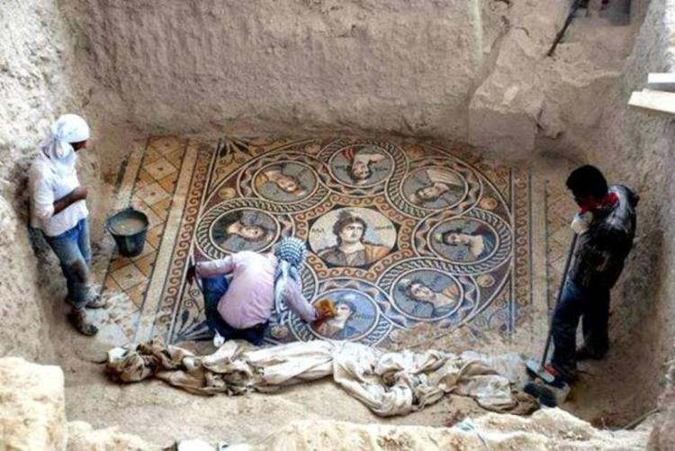 Stunning 2200-Year-Old Mosaics Discovered in Ancient Greek City