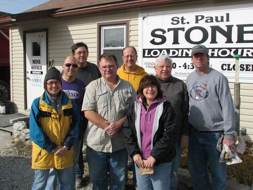 Throwback Thursday #4: Pictures From a Field Trip To St. Paul Stone Company on October 30th, 2010