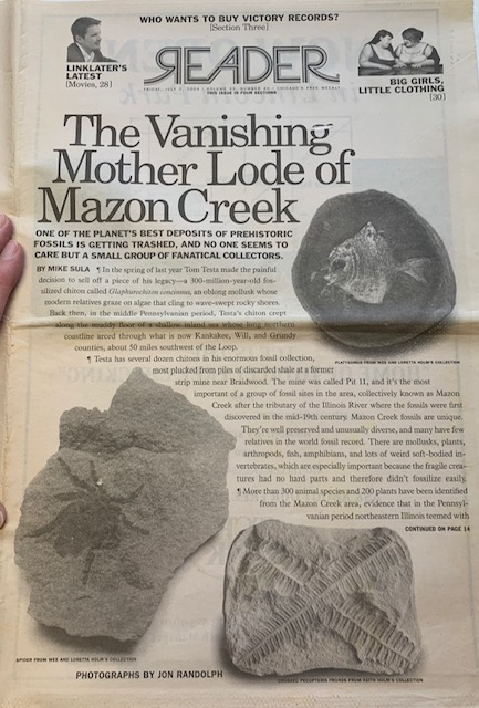 Mazon Monday #2: The Vanishing Mother Lode of Mazon Creek