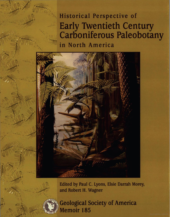 Mazon Monday #97: “Historical Perspective on Early Twentieth Century Carboniferous Paleobotany in North American”
