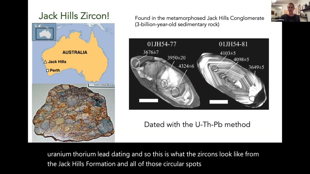 Video for ESCONI January 2022 General Meeting – “Through the Ages: How we Date Rocks and Geologic Processes”