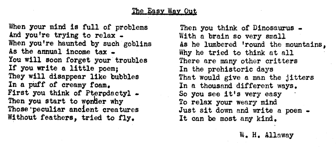 Throwback Thursday #101: The Easy Way Out