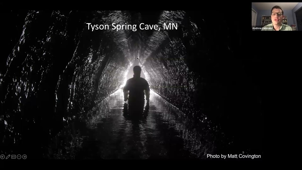 Video for ESCONI June 2023 General Meeting – “Using geophysics to capture Earth burps and other processes during flow through karst conduits”