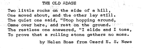 Throwback Thursday #197: The Old Adage