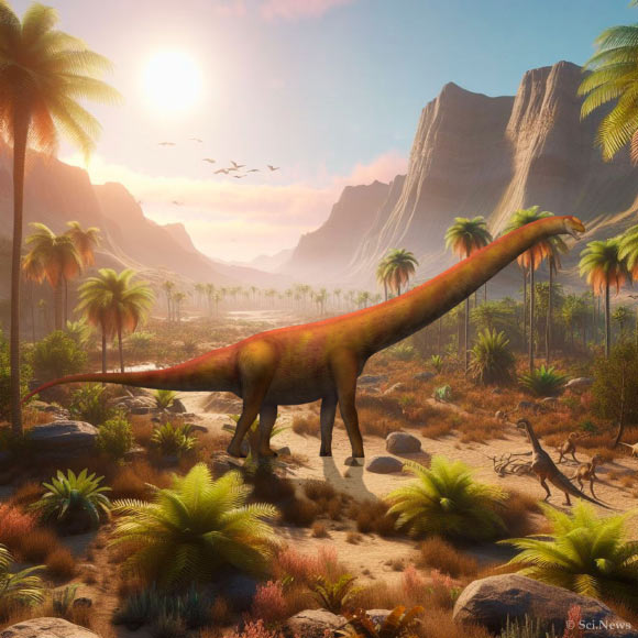 New Species of Titanosaur Unearthed in China