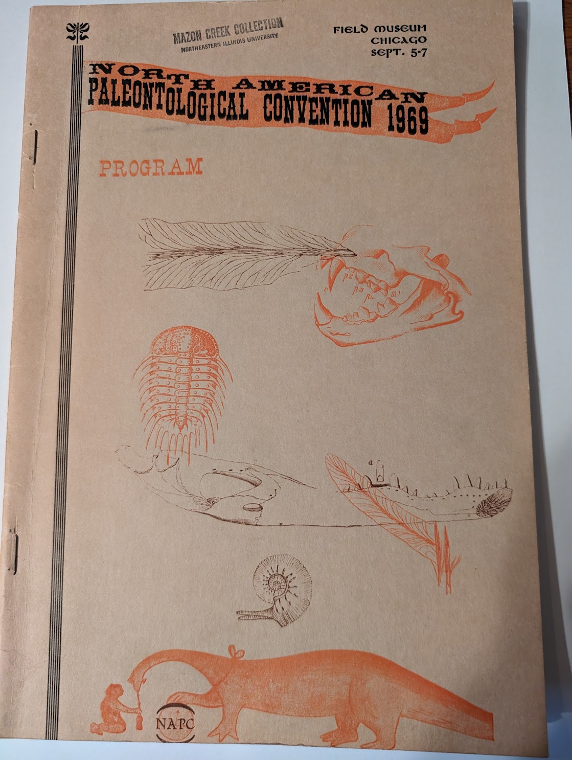 Mazon Monday #221: Mazon Creek and ESCONI at NAPC 1969