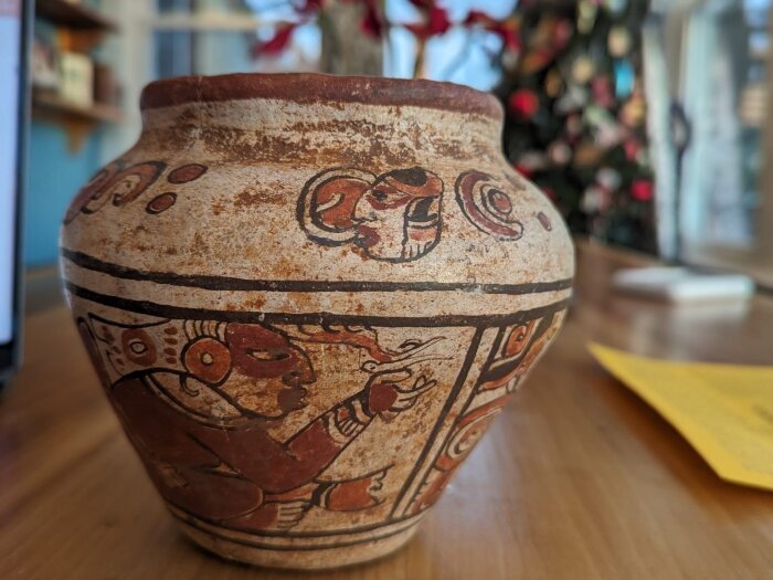 She thrifted this vase for $4. It turned out to be an ancient Mayan artifact