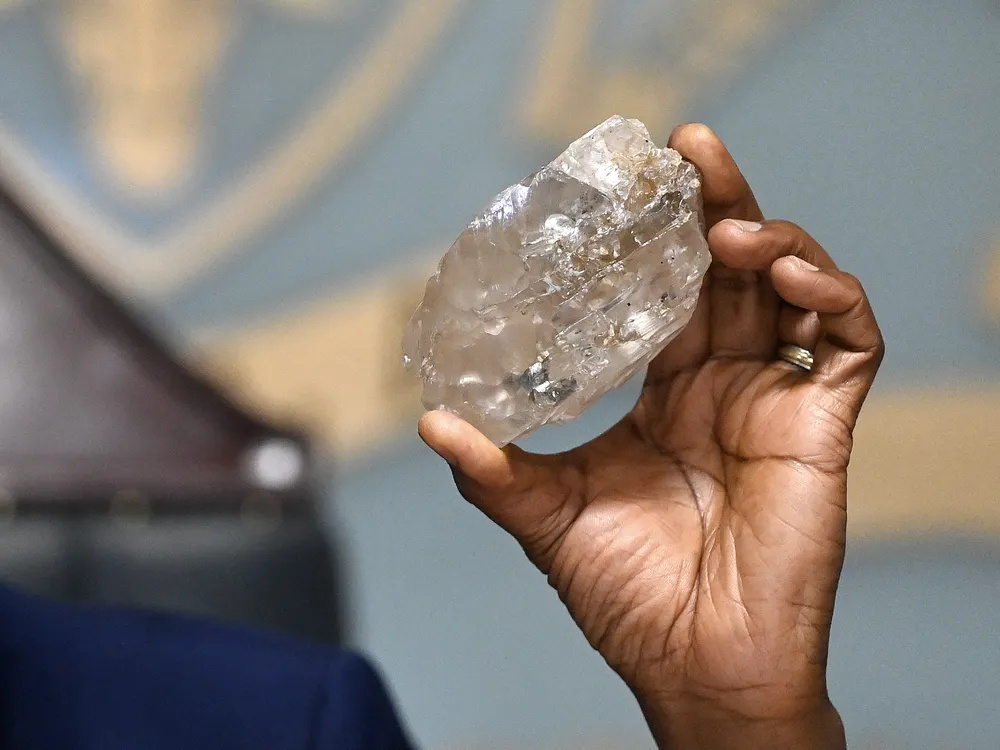Largest Diamond Since 1905 Unearthed by Miners in Botswana