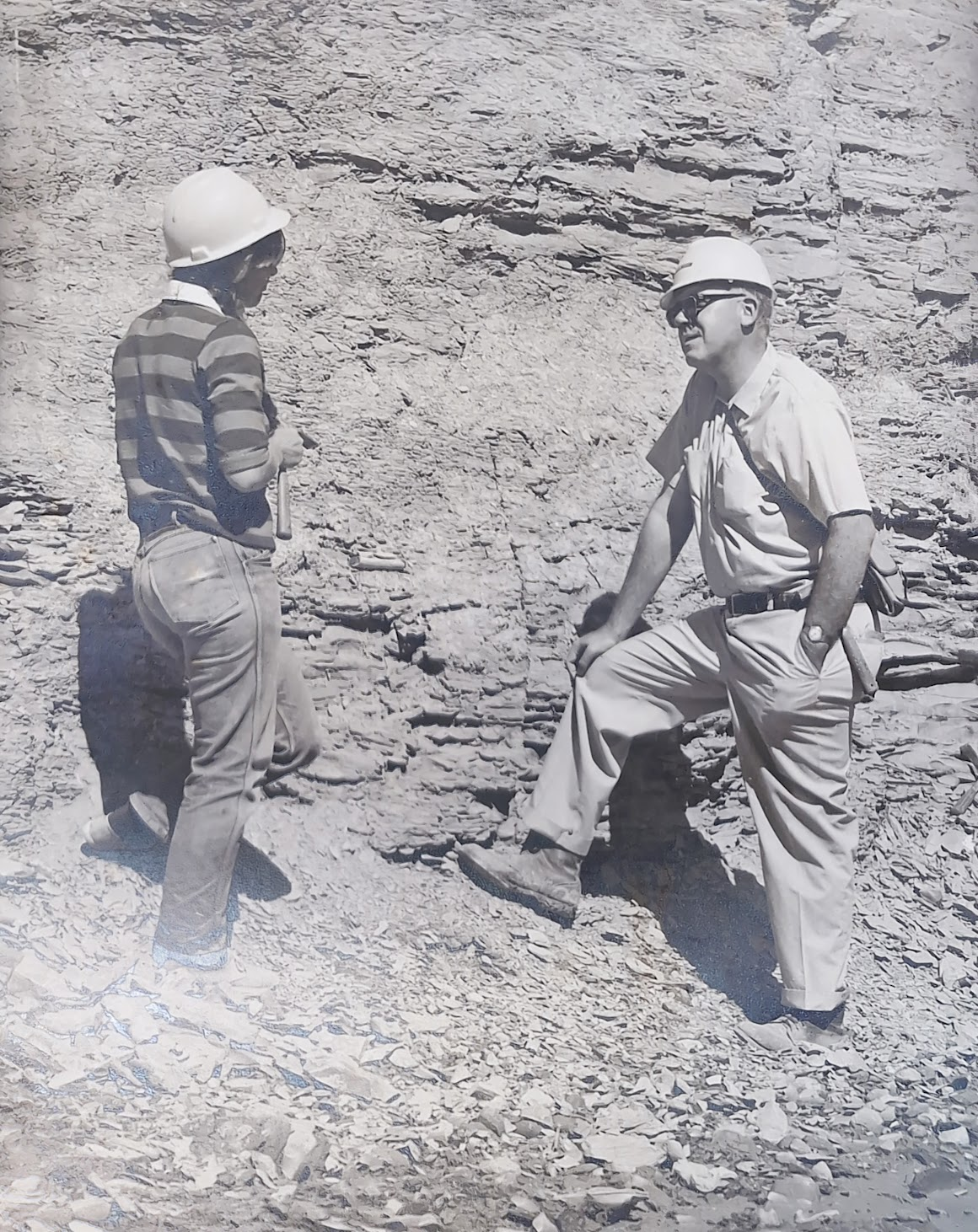 Mazon Monday #295: Ida Thompson collecting in Pit 11 in 1968