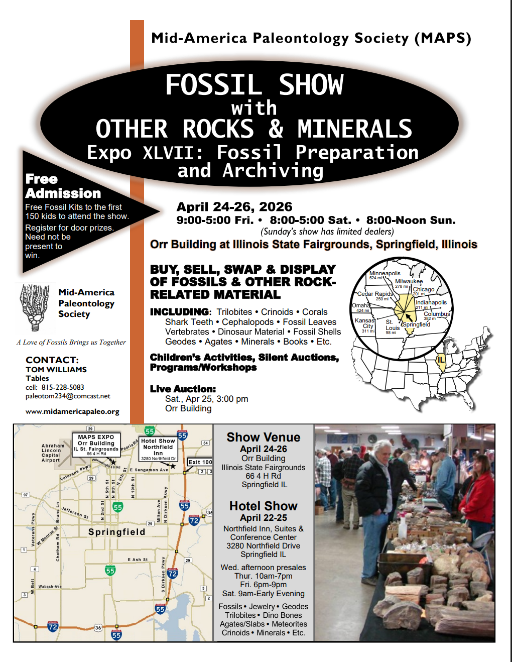 MAPS Expo XLVII – April 24-26, 2026 in Springfield, IL