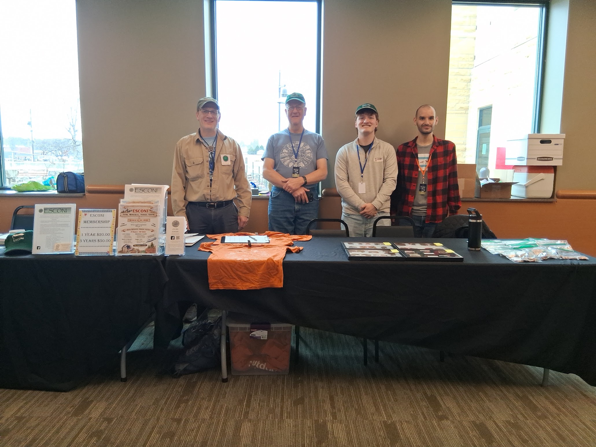 ESCONI at Burpee Museum’s PaleoFest ’26