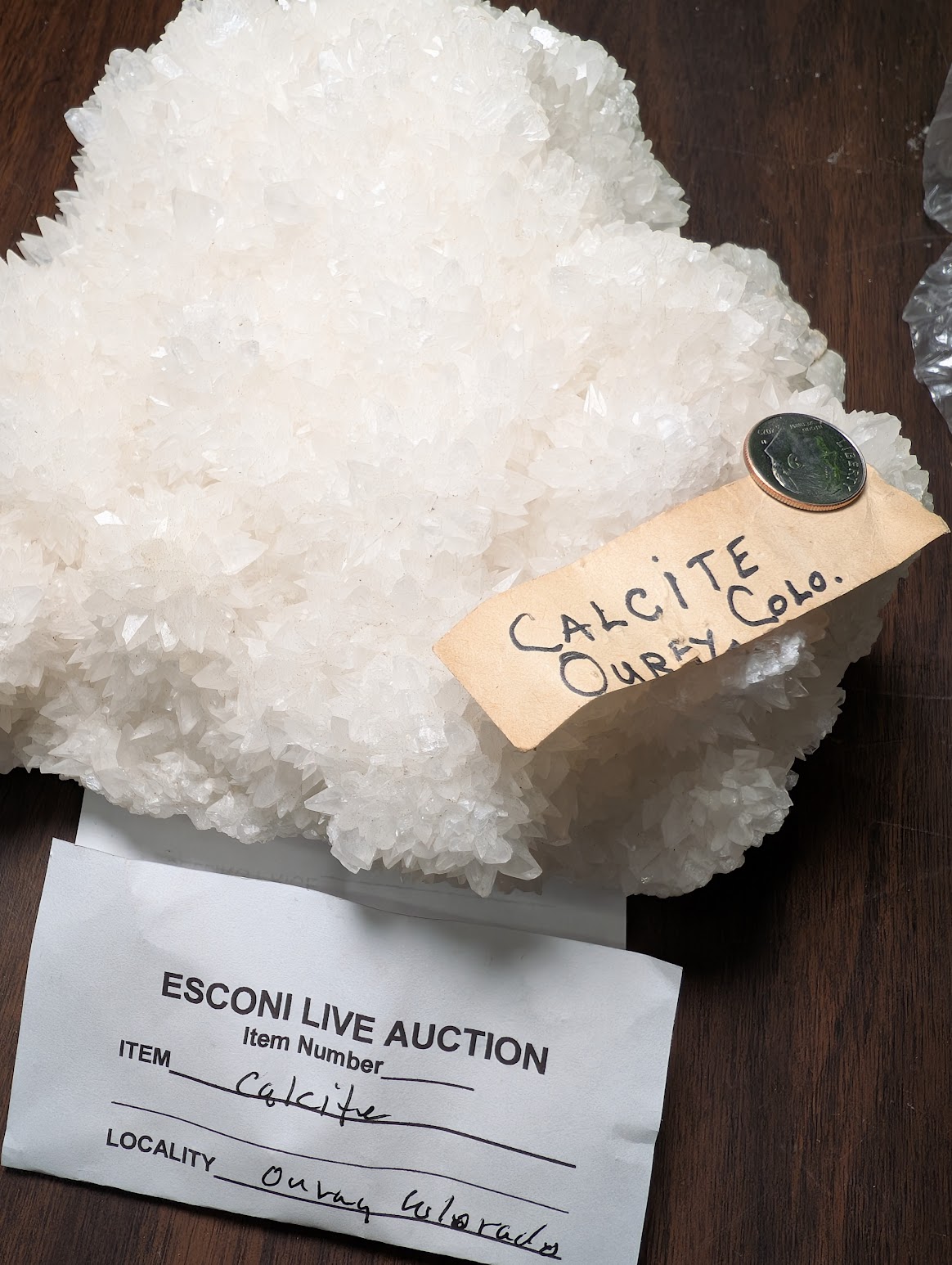 2026 ESCONI Gem, Mineral, and Fossil Show – Preview #32: Calcite from Ourey, Colorado
