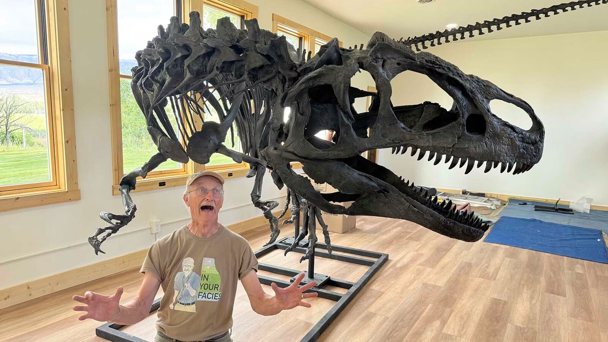 After 35 Years, 152-Million-Year-Old Dinosaur ‘Big Al’ Returns Home To Wyoming
