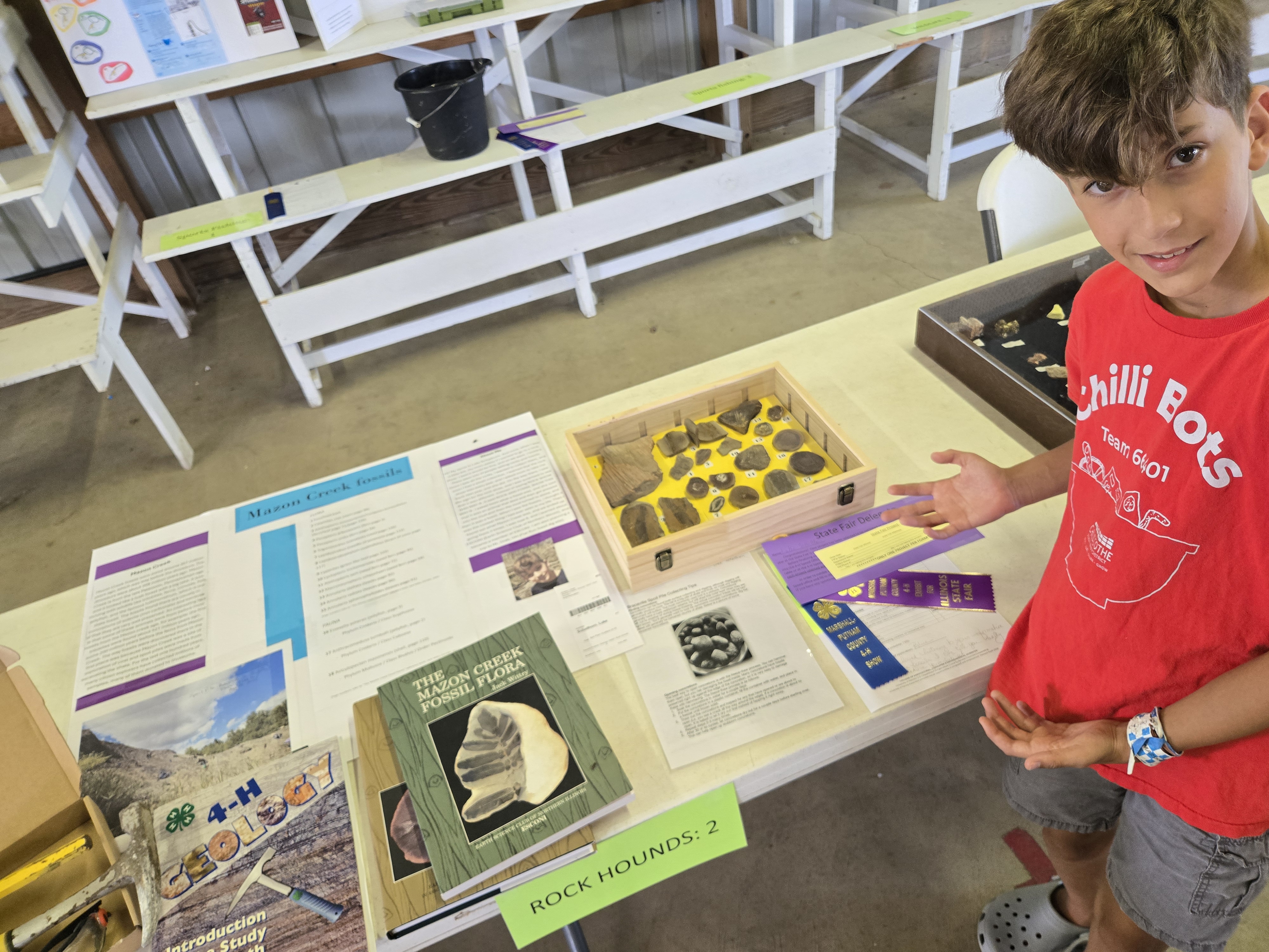 Fossil Friday #330: Mazon Creek in the Illinois State Fair 4H